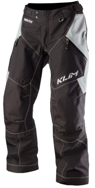 2013 klim men's freeride snowmobile gore tex pant black medium