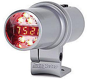 Autometer 5344 digital pro shift light level 1 silver