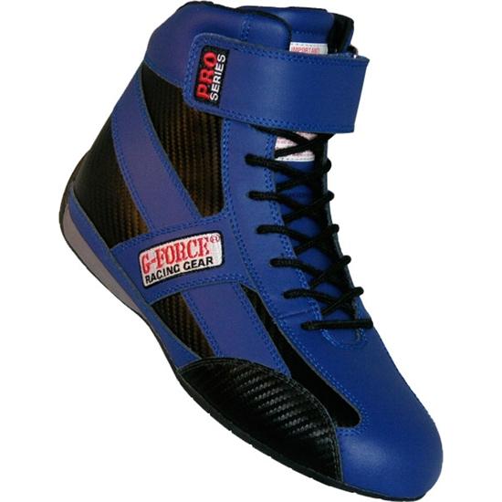 New g-force 236 pro series sfi 3.3/5 racing shoes, blue size 14
