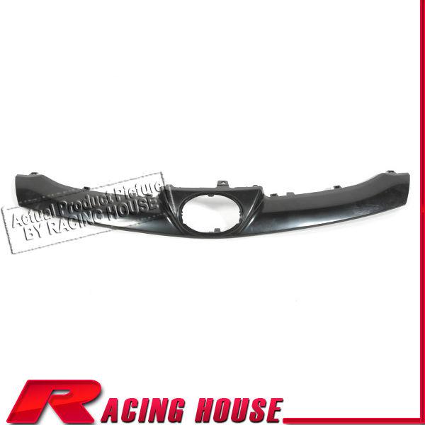 Front bumper grille black molding 06-10 toyota sienna upper radiator outer grill