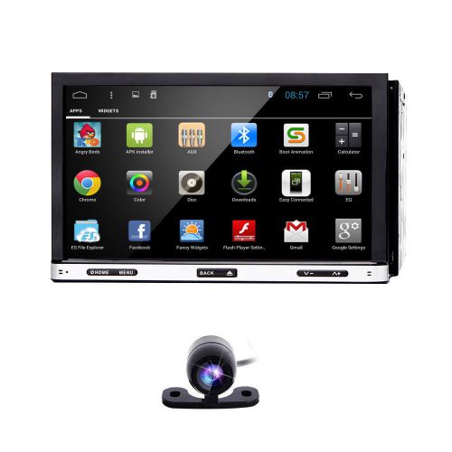 7&#034; universal 2din car dvd gps android 4.4 radio stereo wifi 3g bluetooth unit