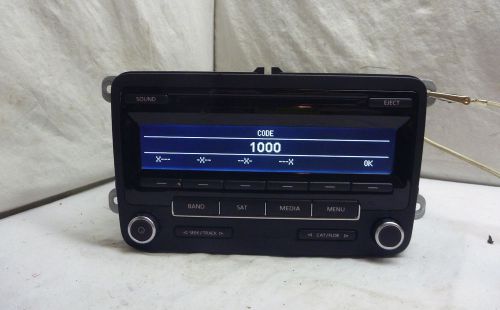 2011 2012 2013 volkswagen jetta radio cd player 1k0035164f c55515