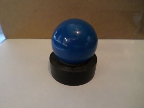Vintage blue dakaware shifter knob 1/2-20 fine threads rare