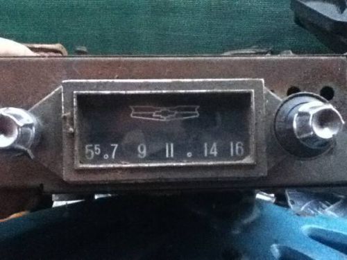 Original  radio chevrolet 1957 1958