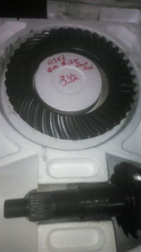 8.25 chevrolet 3.42 ratio ring and pinion front end used