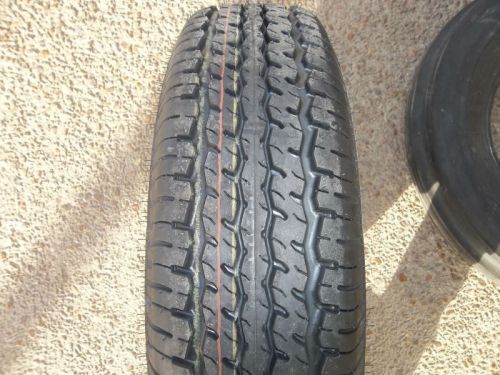 Two st175/80r13 6 ply boat, utility trailer tires load range c