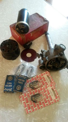 Ford flathead mallory dual point distributor, coil, points...and more.