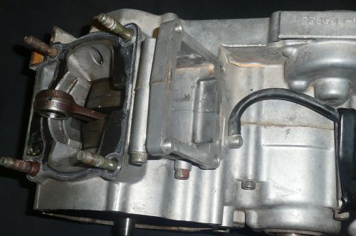1997 yamaha yz yz125 engine motor bottom end case halfs crank gears transmission