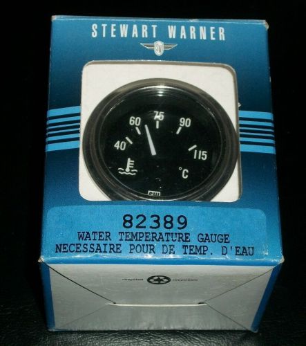 Stewart warner,82389, water temperature gauge,electric,discontinued, new
