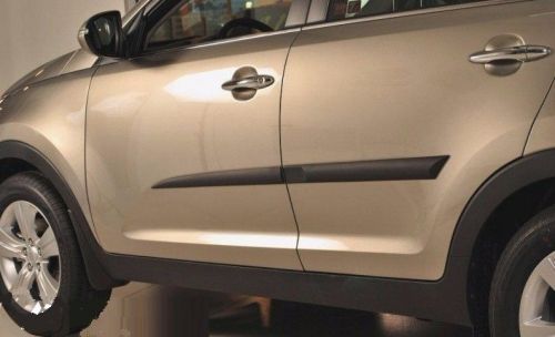 Body side mouldings fit kia sportage 2010-15 door cover trim scratch protection