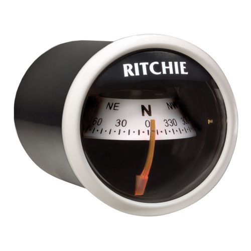Ritchie x-21ww ritchiesport compass - dash mount - white/black -x-21ww