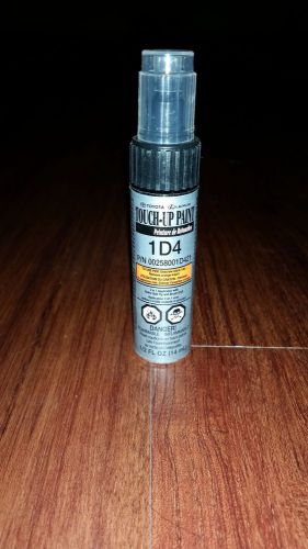 Genuine toyota touch up paint 1/2 oz pen &amp; brush 1d4 silver