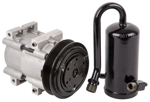 New ac compressor &amp; clutch + receiver drier / accumulator for ford f series
