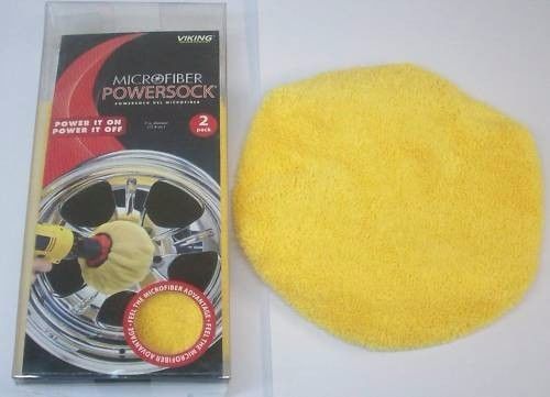Polishing bonnet car waxing buffer pad microfiber polisher 7&#034; bulk lot of 10