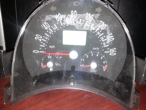 Volkswagen beetle speedometer (cluster), mph, 1.8l (turbo), at 02