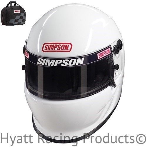 Simpson vudo ev1 auto racing helmet sa2015 - all sizes &amp; colors (free bag)