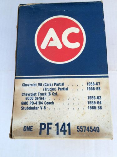 Vintage ac gm pf-141 oil filter no. 5574540