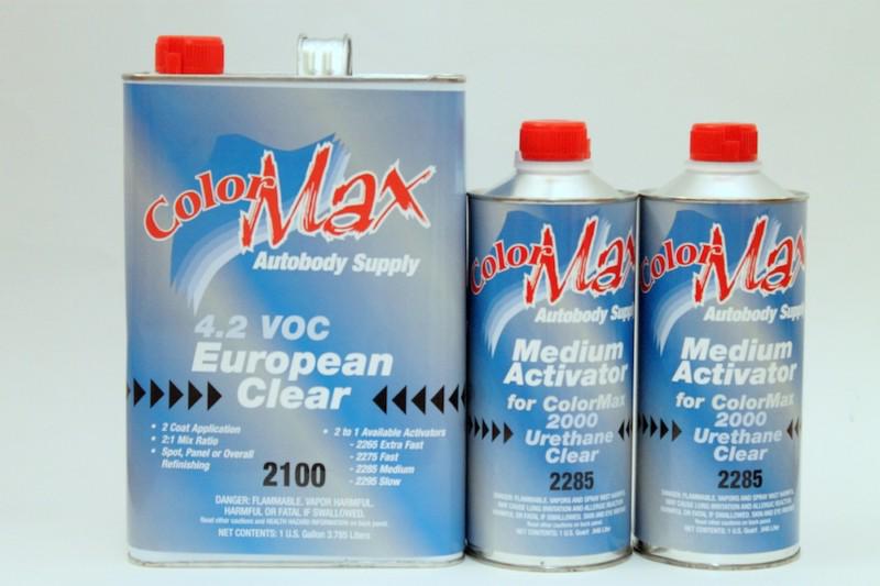  colormax euro clearcoat  european 2:1 auto clear coat   tamco automotive paint