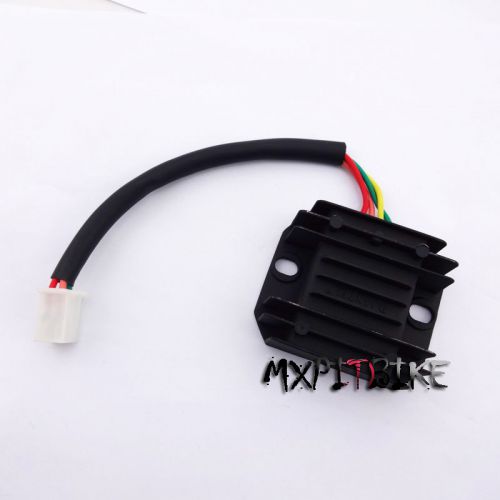 4 wire atv voltage regulator rectifier gy6 150 200 250cc dirt bike moped scooter