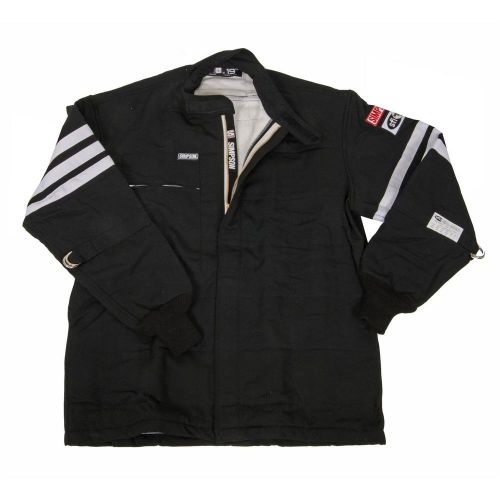 Simpson racing driving jacket double layer nomex men&#039;s x-large black each