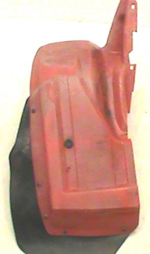 1984 honda atc200es big red left rear fender with mud flap