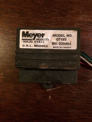 New 07183 meyer 1988 - 2003 chevrolet/gmc drl lighting module