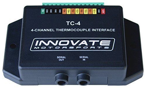 Innovate motorsports 3784 tc-4 thermocouple amplifier datalogger egt cht