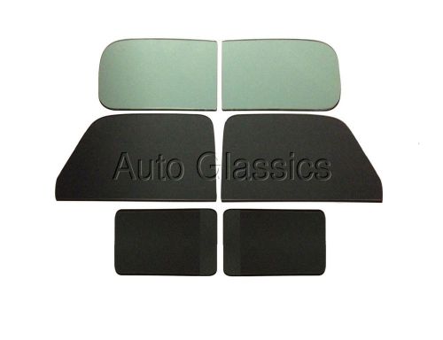 1946 1947 ford panel truck complete flat auto glass kit new  replacement windows
