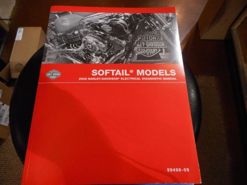 2009 harley davidson  softail  electrical diagnostic manual 99498-09