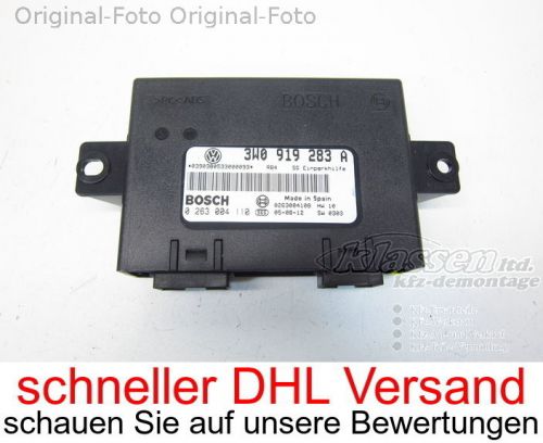 Pdc control unit bentley continental flying spur 0263004110 3w0919283a