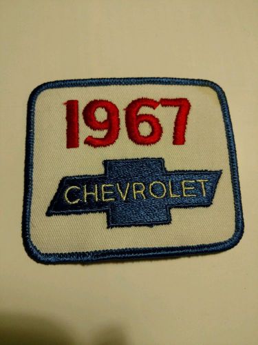 1967 chevrolet embroidered bow tie patch for shirt or hat