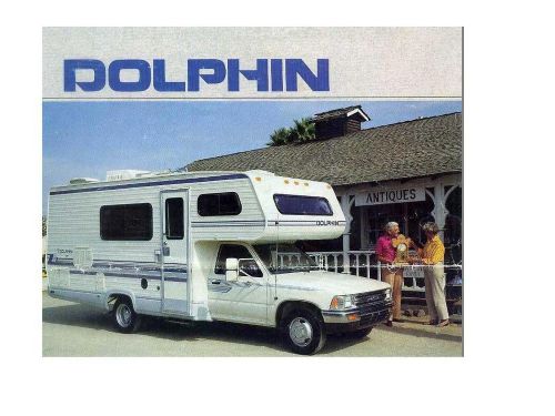 Dolphin motorhome operations ac + furnace manuals * 610pgs for toyota rv service