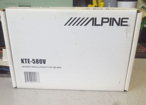 Alpine kte -580v headrest installation kit
