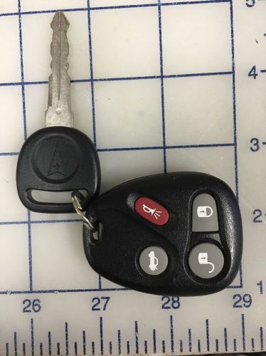 Pontiac remote control key fob