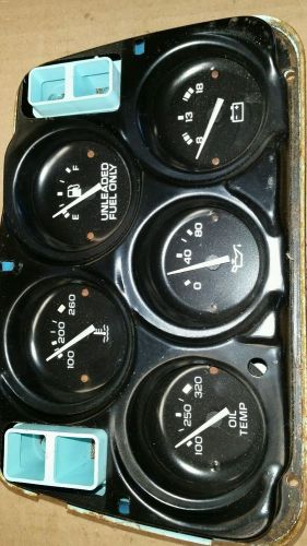 1978-82 corvette original  center gauges