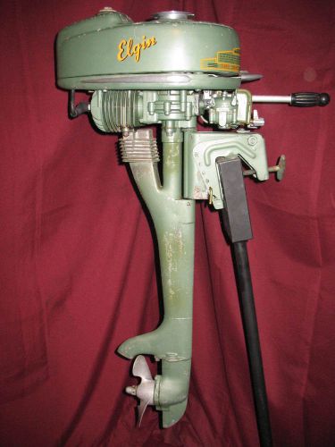 Antque classic vintage outboard motor