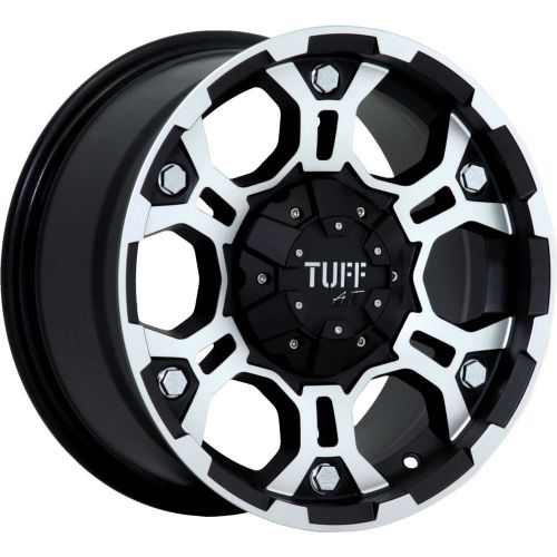 17x8 machined black tuff t03 5x5.5 +10 rims toyo open country at ii p265/70r17