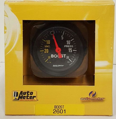 Auto meter boost 2601 car truck suv vac press 2&#034; mechanical gauge kit brand new!