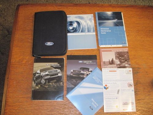 2006 ford f 150 truck owner&#039;s manual booklets