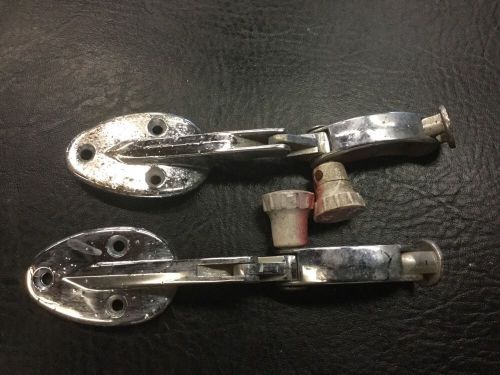 Vw aircooled beetle pop out latches.   original german patina 42