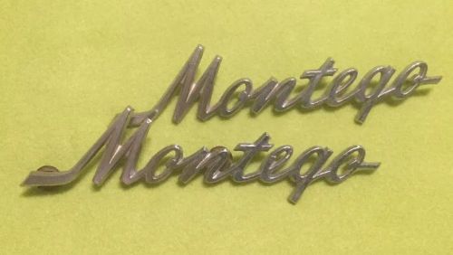 Vintage ~ set ~ mercury ~ montego ~  emblems ~ 1960&#039;s