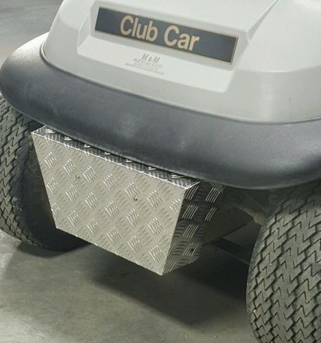 Club car precedent golf cart new 5 bar design  polished alum front bumper cover