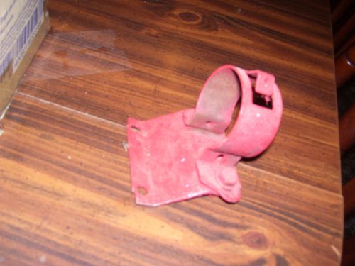 1955 1956 1957 vintage chevy gmc rat rod ignition coil bracket red