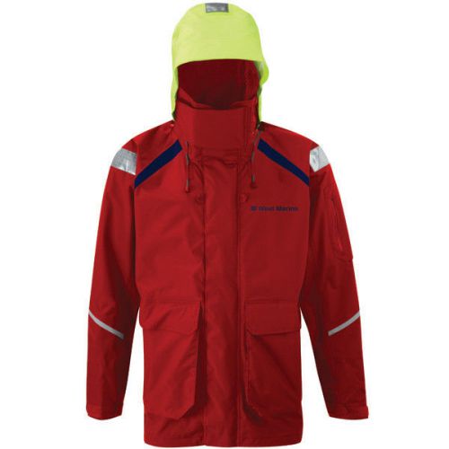 *new* west marine navigator foul weather gear sail jacket -xl-