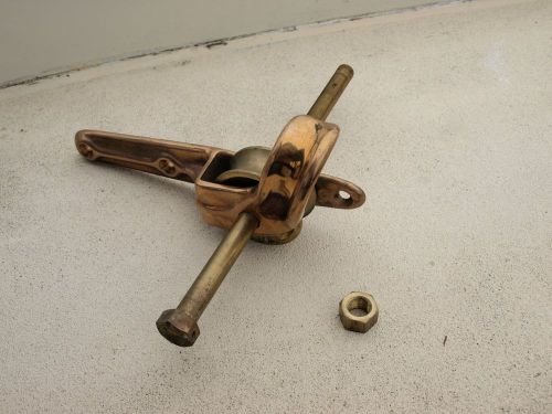 Bronze anchor roller