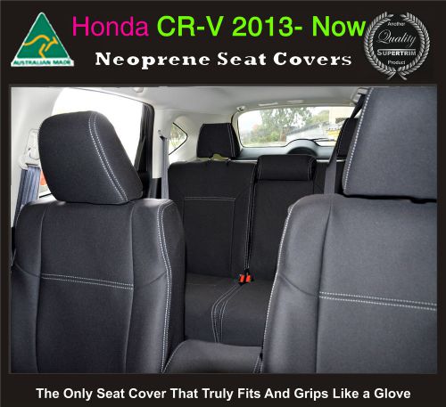 Front and rear seat cover (2013--now) honda cr-v waterproof with armrest access