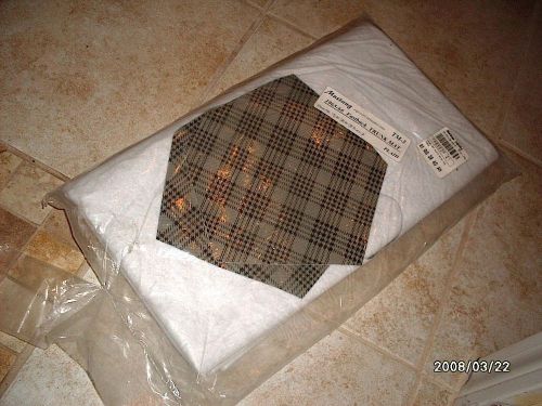 1965 1966 ford mustang fastback 2+2 shelby trunk mat plaid new