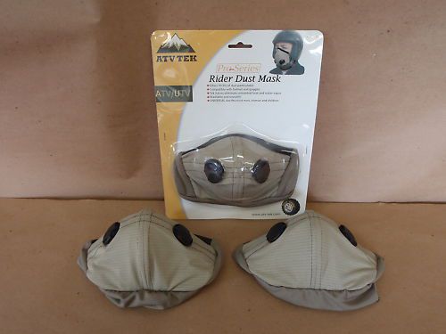 Dust mask pro series rider atv four wheeler size xl 2 each