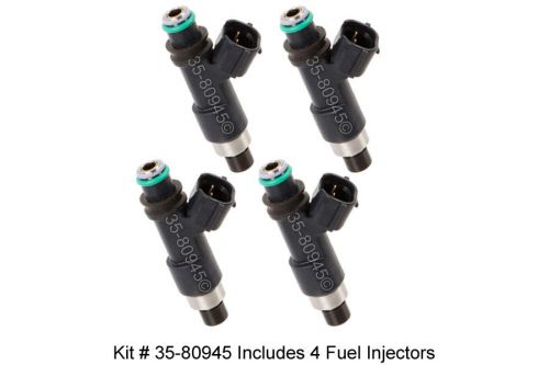 New top quality complete fuel injector set fits mitsubishi eclipse &amp; galant