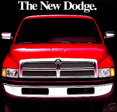 1994 dodge ram 1500 pickup brochure-dodge ram 1500